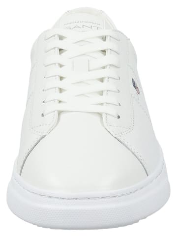 GANT Footwear Skórzane sneakersy "Joree" w kolorze białym