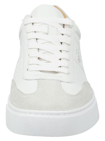 GANT Footwear Skórzane sneakersy "McJulien" w kolorze białym
