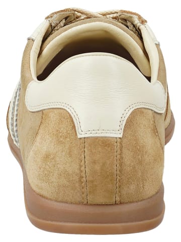 GANT Footwear Skórzane sneakersy "Spearclub" w kolorze beżowym