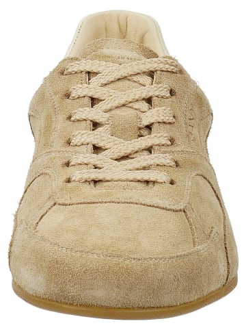 GANT Footwear Skórzane sneakersy "Sperly" w kolorze beżowym