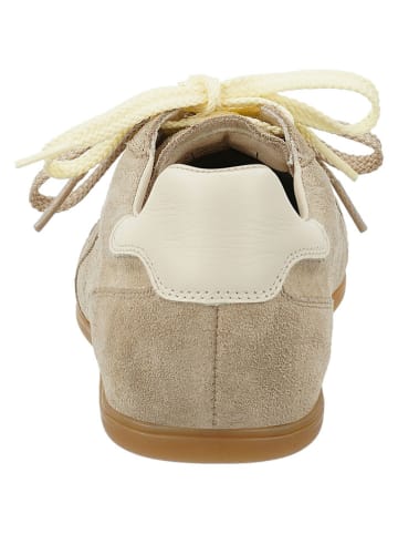 GANT Footwear Skórzane sneakersy "Sperly" w kolorze beżowym