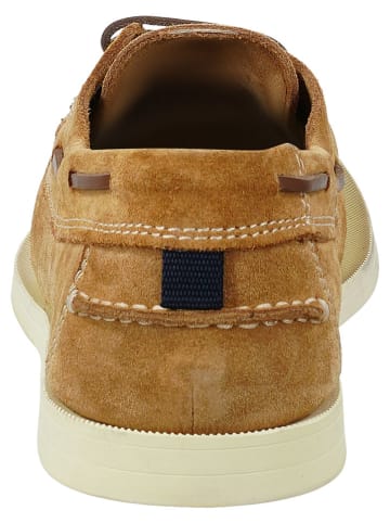 GANT Footwear Leder-Mokassins "Yardport" in Camel in Hellbraun
