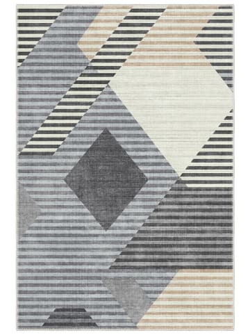 BELLA MAISON Kurzflor-Teppich ''Cascais'' in Grau