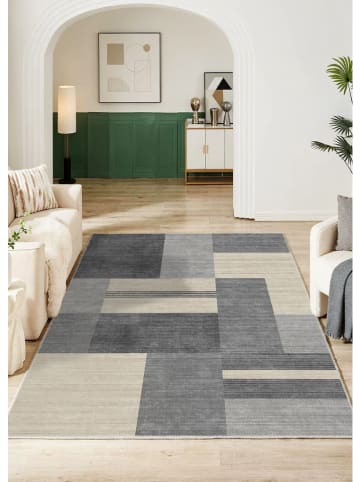 BELLA MAISON Laagpolig tapijt ''Evora'' beige/grijs