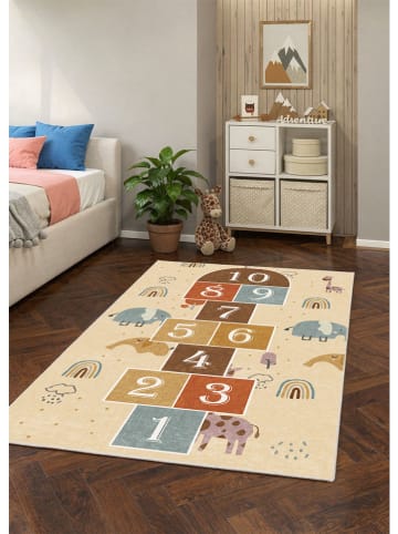 BELLA MAISON Laagpolig tapijt ''Kendall'' beige/meerkleurig