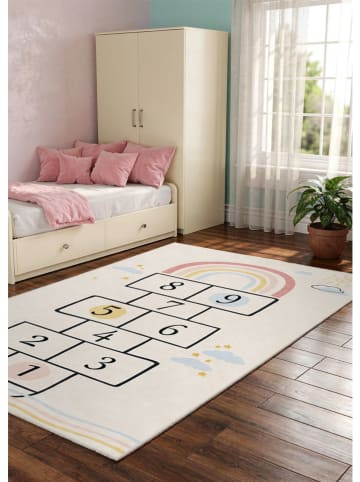 BELLA MAISON Laagpolig tapijt ''Darcy'' beige/meerkleurig