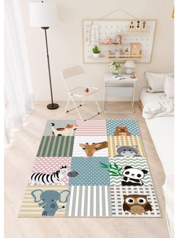 BELLA MAISON Kurzflor-Teppich ''Milo'' in Bunt