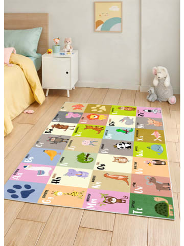 BELLA MAISON Kurzflor-Teppich ''Linda'' in Bunt