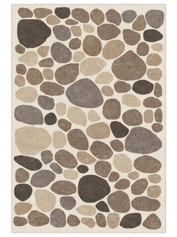 BELLA MAISON Laagpolig tapijt ''Marcel'' beige/grijs