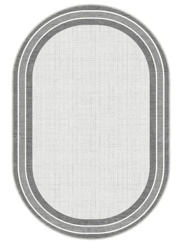 BELLA MAISON Kurzflor-Teppich ''Marvelle'' in Grau