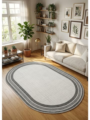 BELLA MAISON Kurzflor-Teppich ''Marvelle'' in Grau