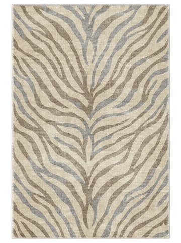 BELLA MAISON Kurzflor-Teppich ''Lorraine'' in Beige/ Grau