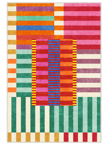 BELLA MAISON Kurzflor-Teppich ''Brighton'' in Bunt