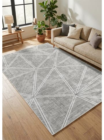 BELLA MAISON Kurzflor-Teppich ''Bentley'' in Grau