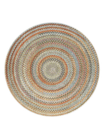 BELLA MAISON Kurzflor-Teppich ''Paisley'' in Beige/ Hellbraun