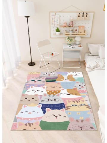 BELLA MAISON Kurzflor-Teppich in Bunt