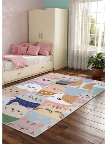 BELLA MAISON Kurzflor-Teppich in Bunt