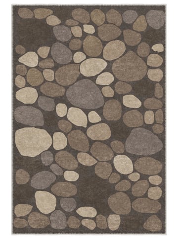 BELLA MAISON Kurzflor-Teppich ''Vera'' in Braun
