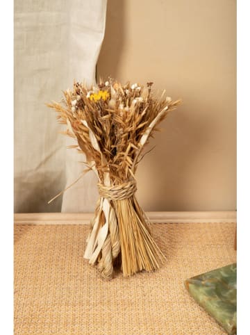 CALMA HOUSE Gedroogde bloemen boeket ''Joon'' lichtbruin - (L)40 cm