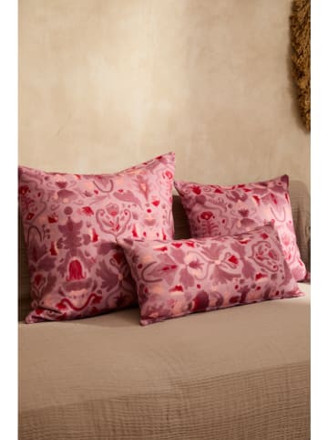 CALMA HOUSE Kussenhoes ''Pina'' lichtroze/roze