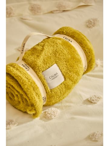 CALMA HOUSE Pled "Pooh" w kolorze zielonym