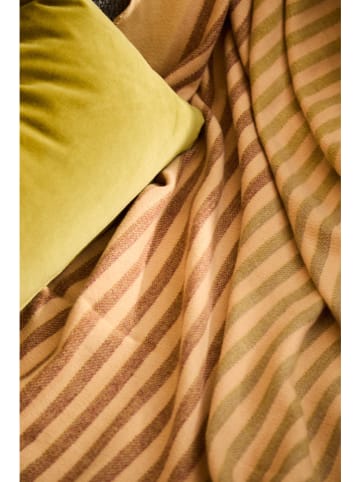 CALMA HOUSE Plaid ''Shima'' in Gelb/ Grün