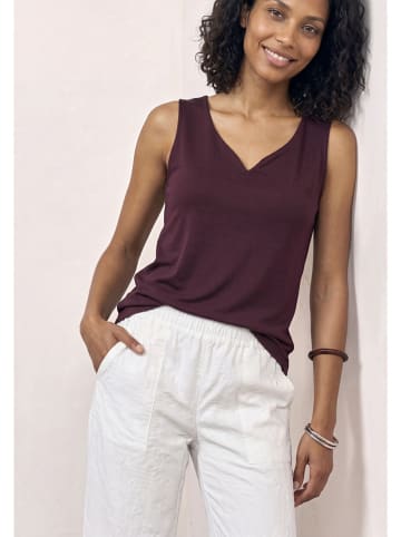 Street One Top auberginekleurig