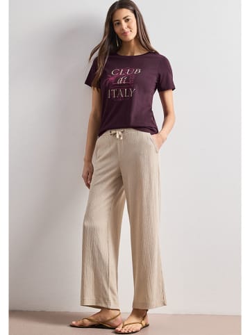 Street One Shirt auberginekleurig