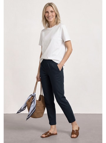 Street One Broek donkerblauw