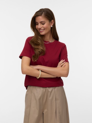 Vero Moda Shirt in Bordeaux
