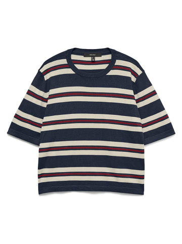 Vero Moda Trui donkerblauw/crème