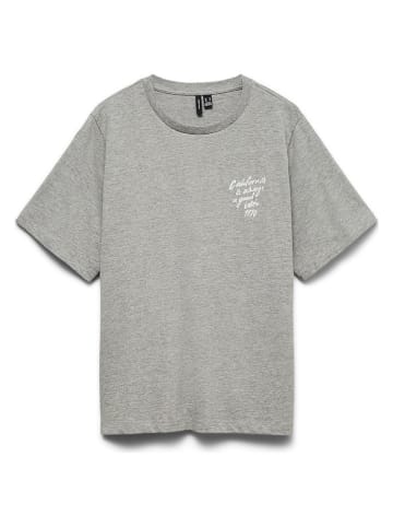 Vero Moda Koszulka w kolorze szarym