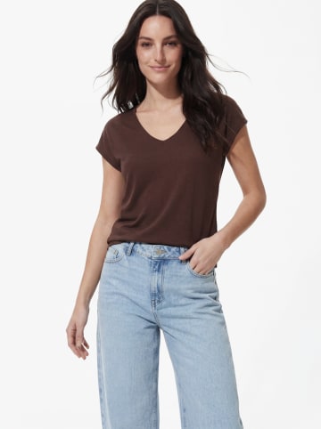 Pieces Shirt bruin