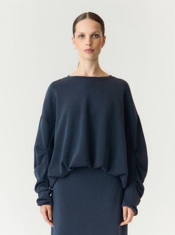 YAS Sweatshirt donkerblauw