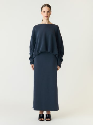 YAS Bluza w kolorze granatowym