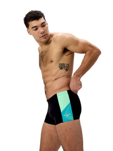 Speedo Zwembroek "Dive" zwart/turquoise