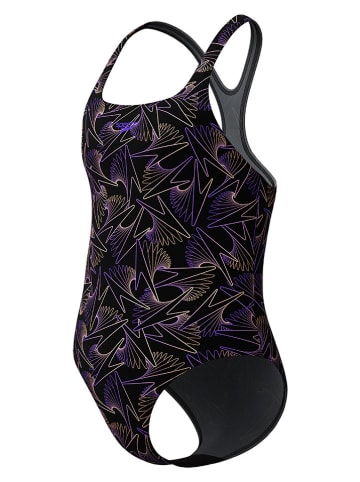 Speedo Badeanzug "Hyperboom Medalist" in Schwarz