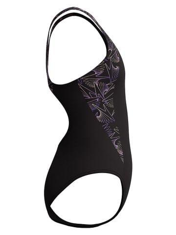 Speedo Strój kąpielowy "HyperBoom Splice Muscleback" w kolorze czarnym