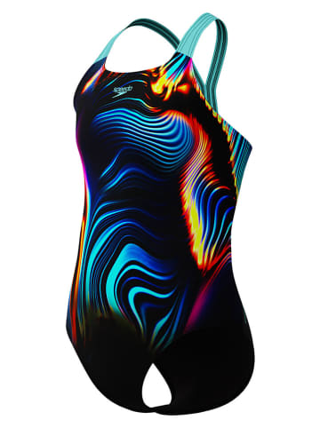 Speedo Badpak zwart/meerkleurig