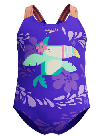 Speedo Badeanzug in Lila