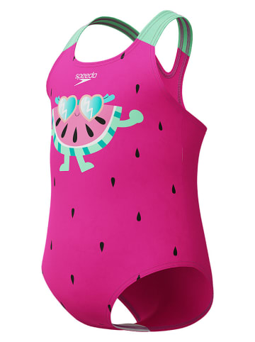Speedo Strój kąpielowy w kolorze różowym