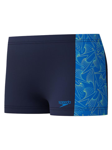 Speedo Zwembroek "Hyperboom Panel" donkerblauw/blauw