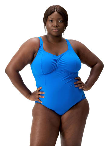 Speedo Strój kąpielowy "Shaping Aquanite" w kolorze niebieskim