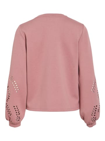 Vila Sweatshirt in Rosa