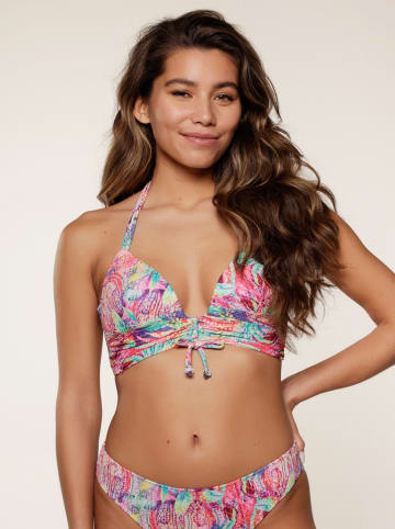 Linga Dore Bikini-Oberteil in Bunt