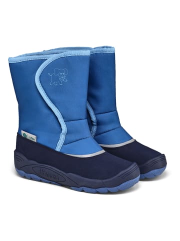 Affenzahn Buty barefoot "Freezy" w kolorze niebieskim
