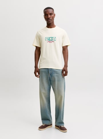 Jack & Jones Koszulka "Jorriviera" w kolorze kremowym