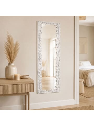 Ornami Wandspiegel "Butterfly" in Weiß - (B)30 x (H)120 cm