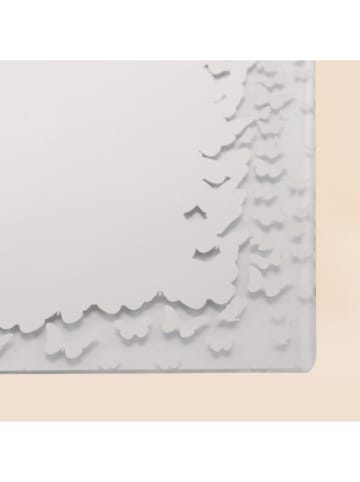 Ornami Wandspiegel "Butterfly" in Weiß - (B)30 x (H)120 cm