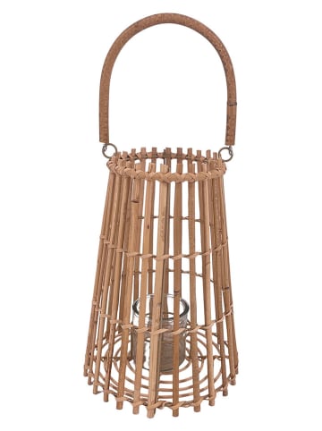 Ornami Laterne in Hellbraun - (H)30 x Ø 21 cm